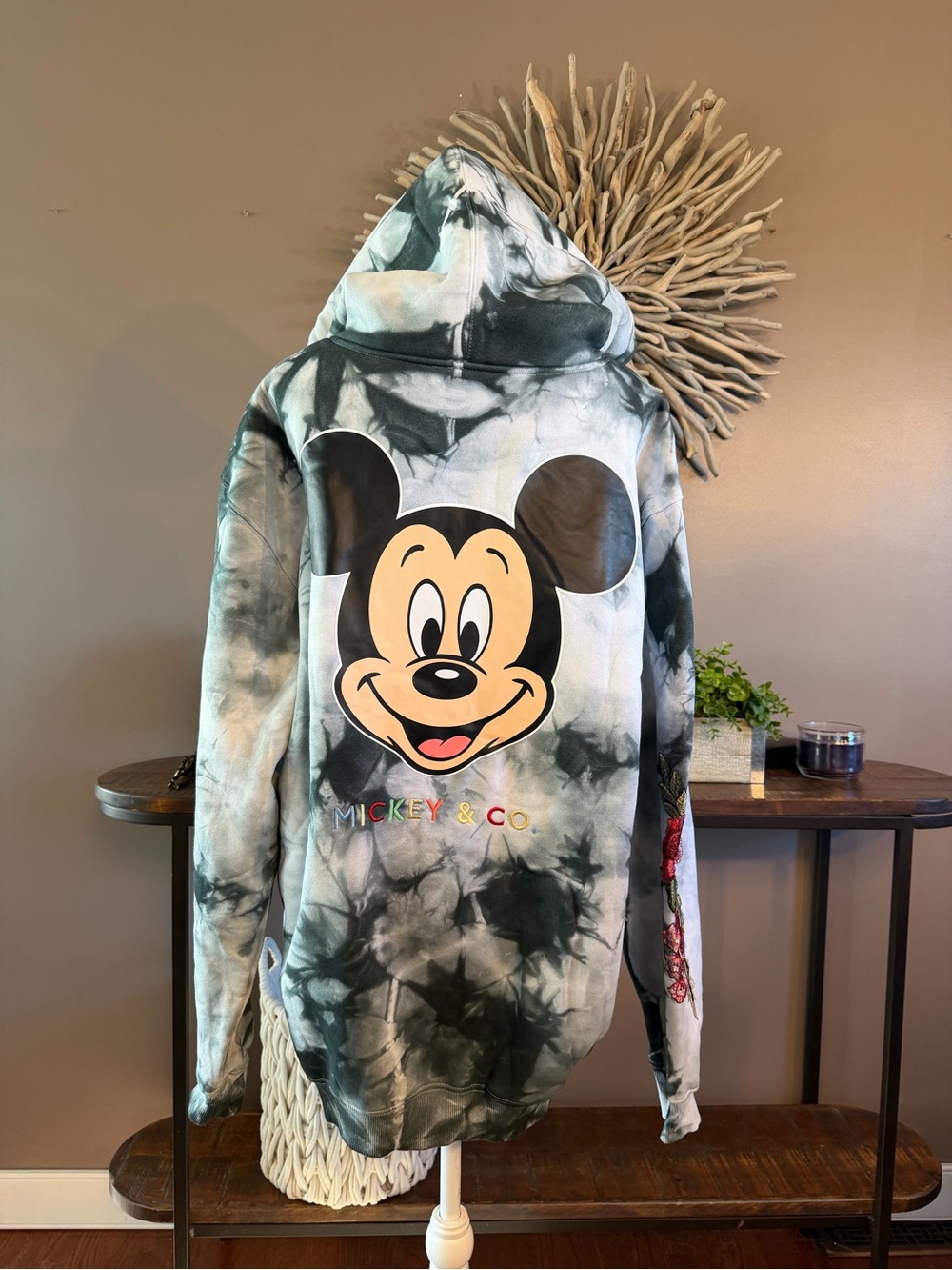 Disney Civil Regime collaboration with Disney Mickey Mouse hoodie. NWT